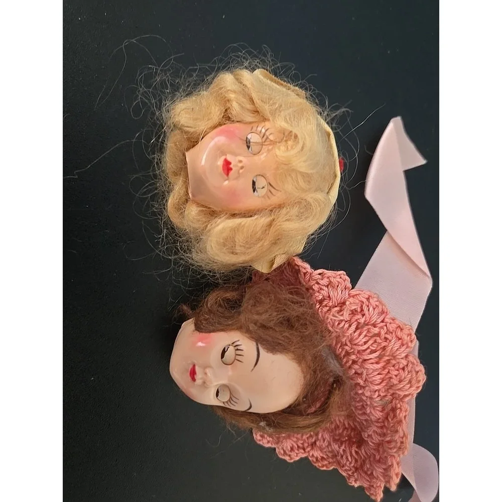 Vintage 60S‎ Dolls Heads Unidentified